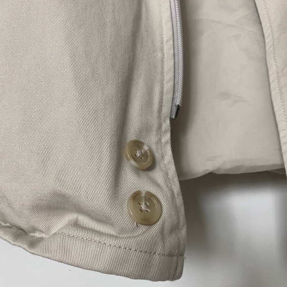 ASOS Design Beige Zip-Up Jacket Medium - New - Picture 3 of 12